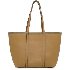 Borsa Donna Marrone con porta tessere a contrasto Lora Ferres