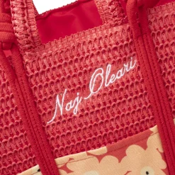 Borsa mare da Donna fucsia con fantasia floreale Naj Oleari