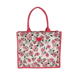 Borsa mare rosa con rose Camomilla Milano