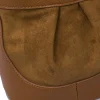 Borsa marrone da Donna effetto scamosciato Lora Ferres