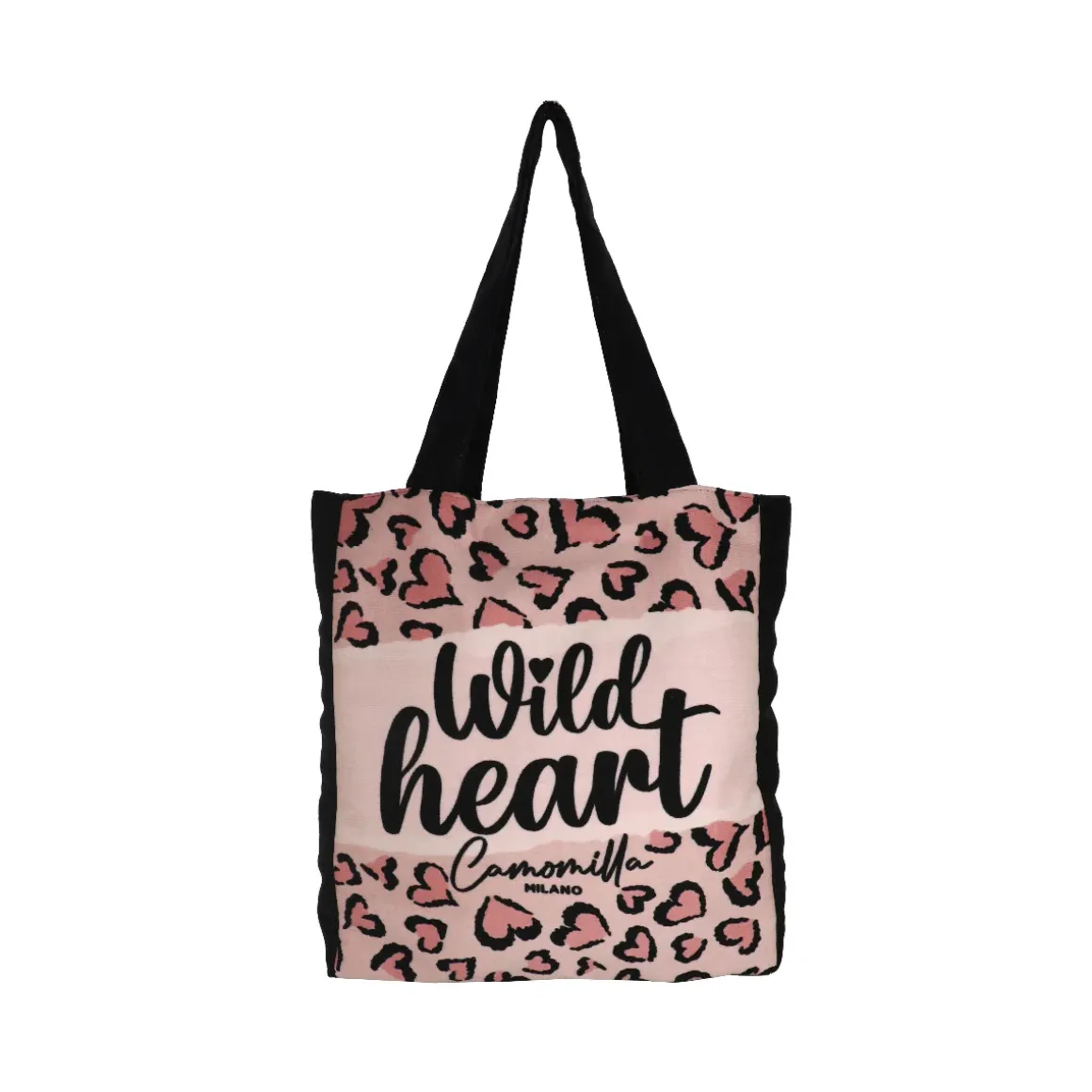 Borsa multicolore da Donna con stampa Wild Heart Camomilla Milano