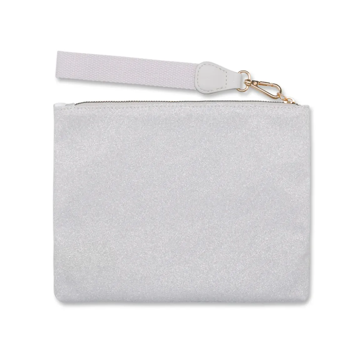 Borsa Pochette mare Argento da Donna con logo frontale Lora Ferres On The Beach