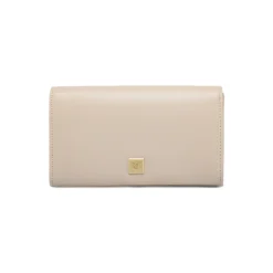 Borsa pochette rosa con dettaglio Gioiello Lora Ferres