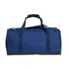 Borsa sportiva blu con logo frontale adidas