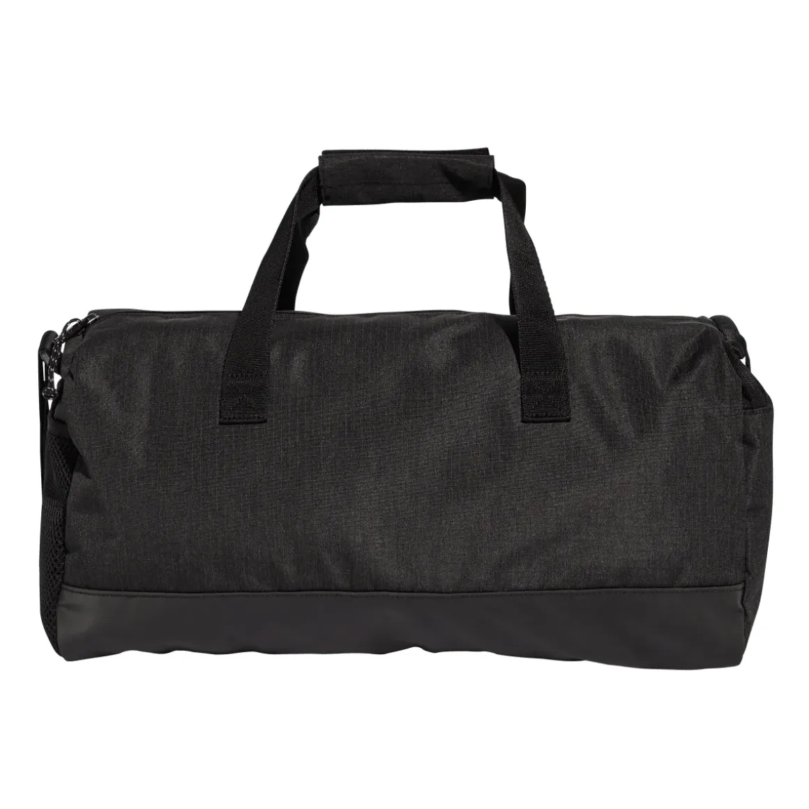 Borsa sportiva nera con etichetta logo frontale adidas