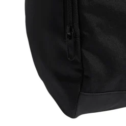 Borsa sportiva nera con logo frontale adidas