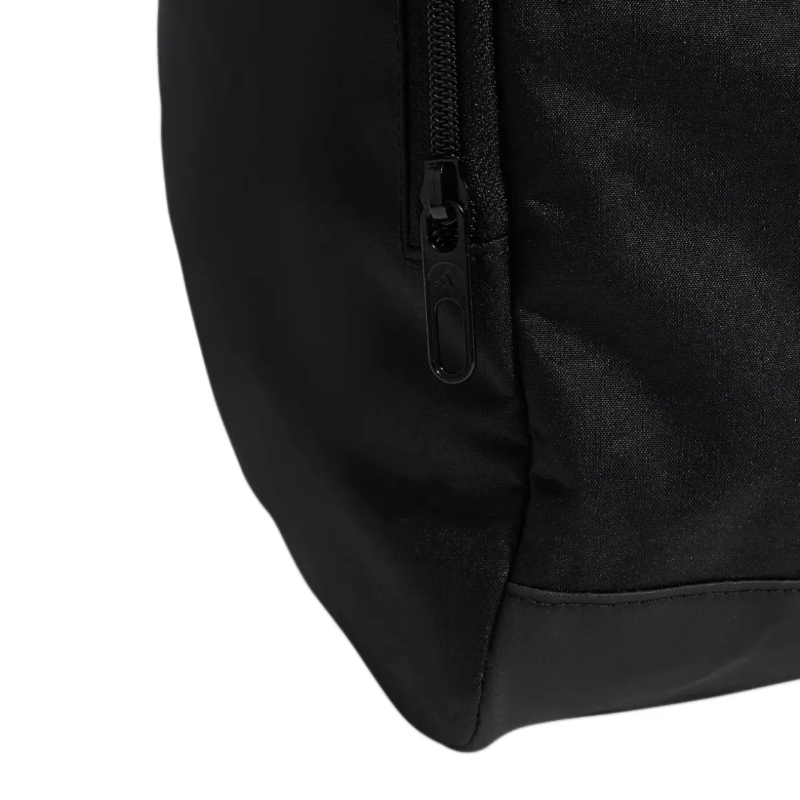 Borsa sportiva nera con logo frontale adidas