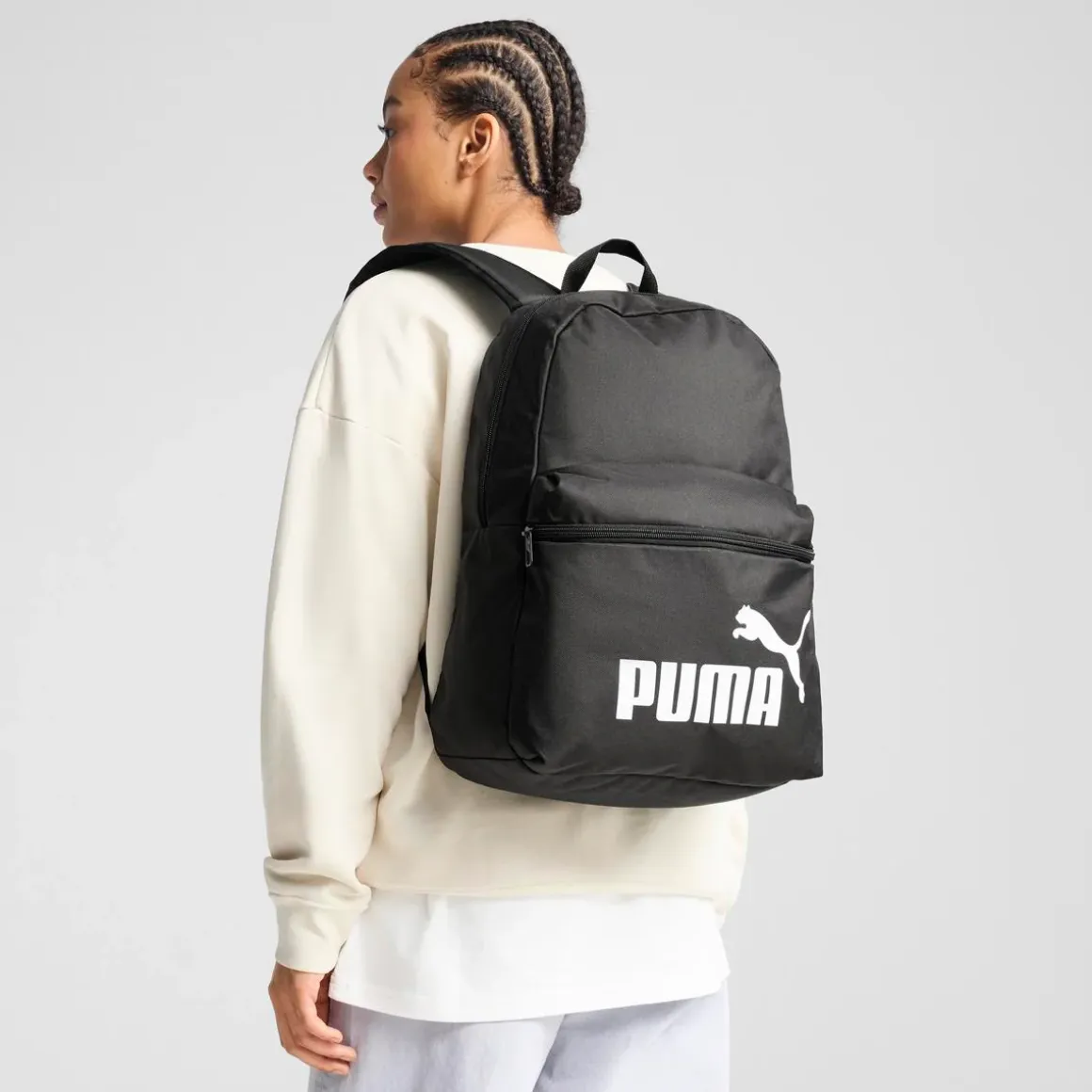 Borsa sportiva nera da Uomo Puma PHASE
