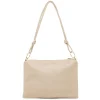 Borsa tracolla da Donna beige con anelli dorati Lora Ferres