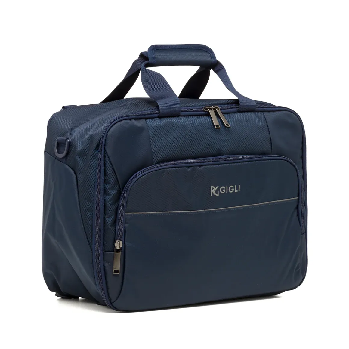 Borsa Zaino da Viaggio con zip Blu Romeo Gigli