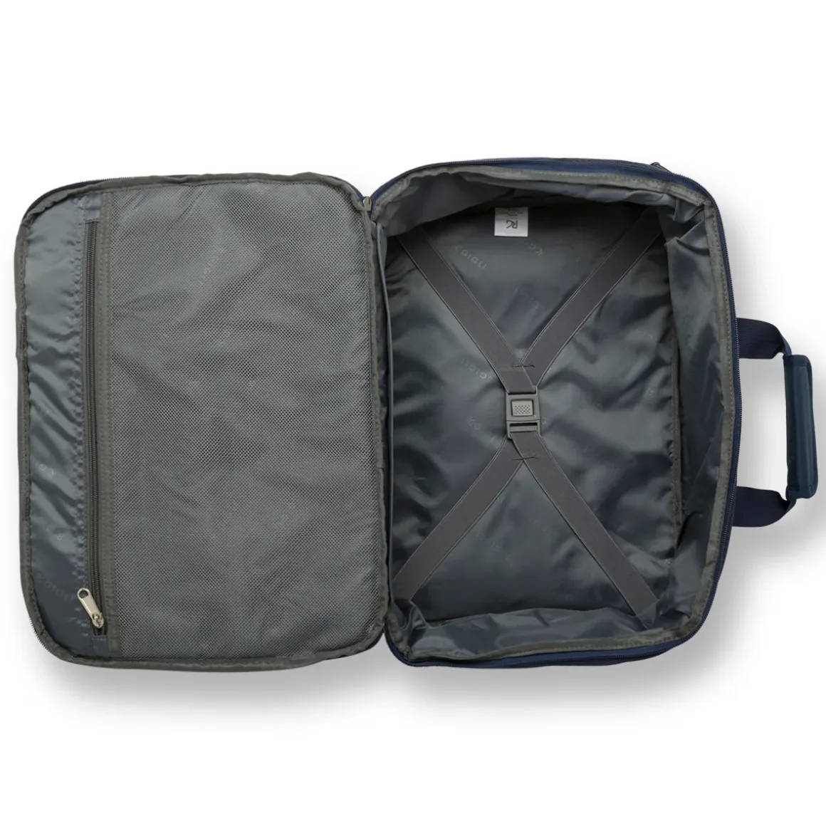 Borsa Zaino da Viaggio con zip Blu Romeo Gigli