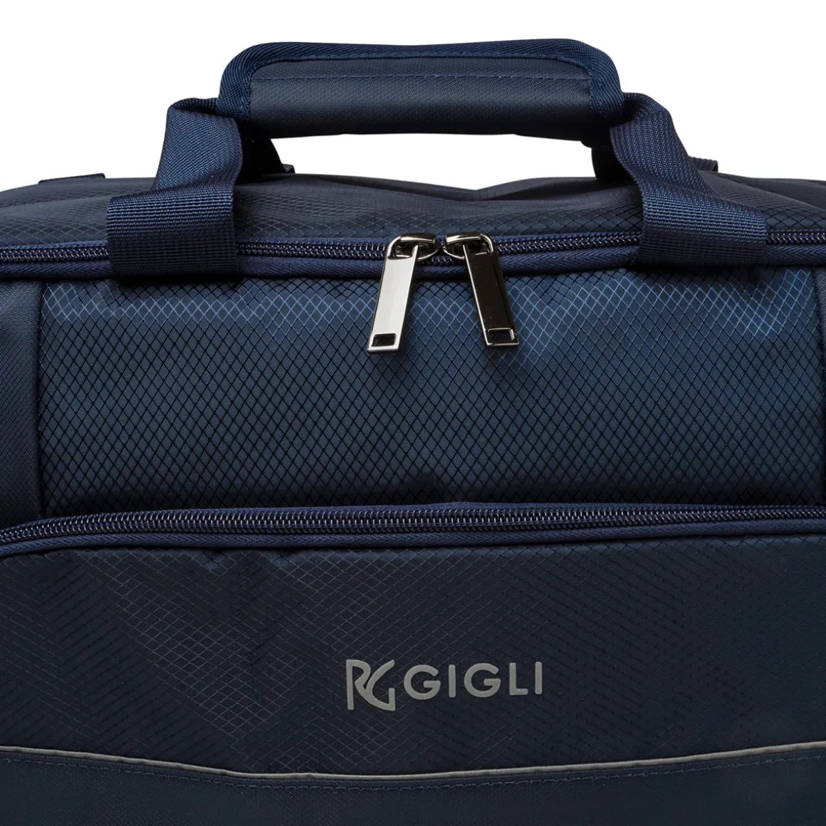 Borsa Zaino da Viaggio con zip Blu Romeo Gigli