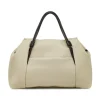Borse Donna da donna beige Lora Ferres con manici e tracolla neri