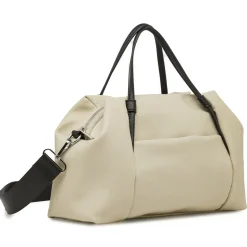 Borse Donna da donna beige Lora Ferres con manici e tracolla neri