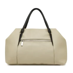 Borse Donna da donna beige Lora Ferres con manici e tracolla neri