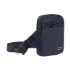 Borsello a Tracolla Blu da Uomo con zip e multi-tasche Americanino