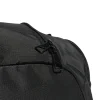 Borsone nero adidas con grande logo bianco per palestra o viaggi