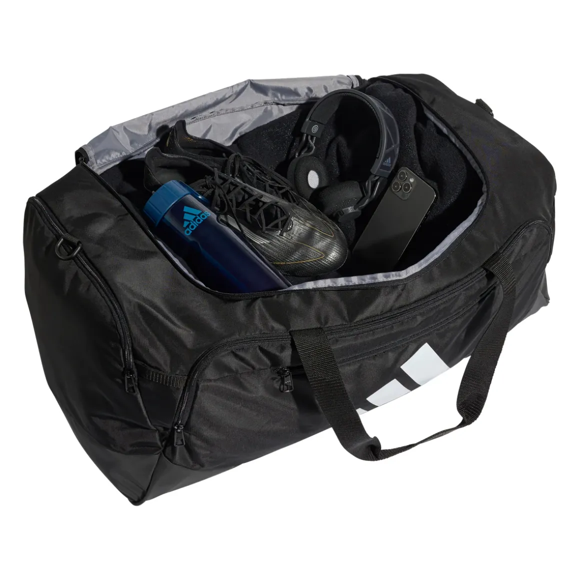 Borsone sportivo adidas Defender Duffle Bag nero da palestra o viaggio