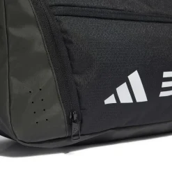 Borsone sportivo nero da palestra adidas TR Duffle S 3-Stripes