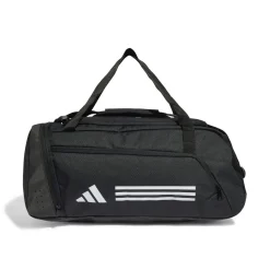 Borsone sportivo nero da palestra adidas TR Duffle S 3-Stripes