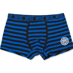 Boxer nerazzurri da bambino con logo Inter