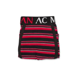 Boxer rossoneri da bambino con logo Milan