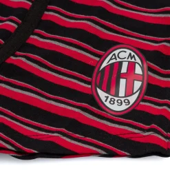 Boxer rossoneri da bambino con logo Milan