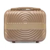 Cabin bag color champagne piccola Romeo Gigli Milano