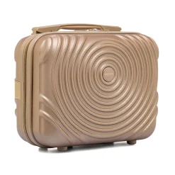 Cabin bag color champagne piccola Romeo Gigli Milano