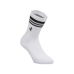 Calzini bianchi da Uomo sportivi con righe set da 3 Navigare