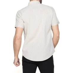 Camicia a maniche corte da Uomo beige con taschino Carrera Jeans