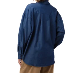 Camicia Blu jeans da Donna in cotone Swish Jeans