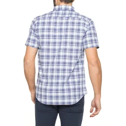 Camicia casual da Uomo a quadri blu e bianchi Carrera Jeans