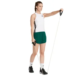Canotta da allenamento donna bianca adidas Train Essentials 3-Stripes