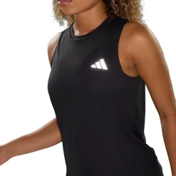 Canotta da corsa nera da Donna con tecnologia Climacool adidas
