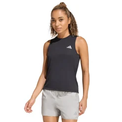 Canotta da corsa nera da Donna con tecnologia Climacool adidas