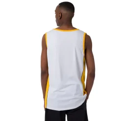 Canotta sportiva da Uomo in Cotone bianca della squadra LA Lakers NBA
