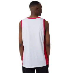 Canotta sportiva da Uomo in Cotone bianca Chicago Bulls NBA