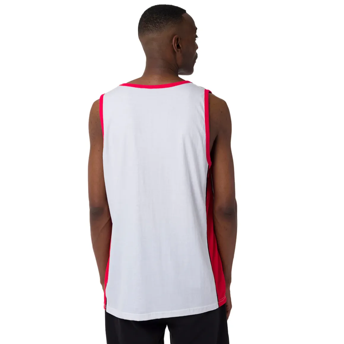 Canotta sportiva da Uomo in Cotone bianca Chicago Bulls NBA