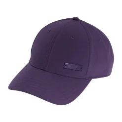 Cappellino baseball cap viola unisex con logo adidas