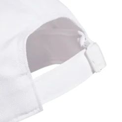 Cappellino bianco regolabile e con logo adidas