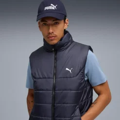 Cappellino blu scuro da Uomo regolabile con velcro Puma