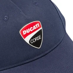 Cappellino blu scuro regolabile da Uomo Ducati Corse