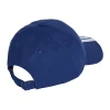 Cappellino blu unisex regolabile e con logo adidas