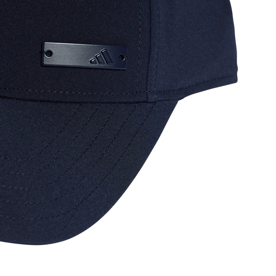 Cappellino blu Uomo con targhetta logo frontale adidas