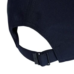 Cappellino blu Uomo con targhetta logo frontale adidas