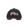 Cappellino Ducati 100 nero con visiera e dettaglio logo