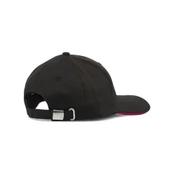 Cappellino Ducati 100 nero con visiera e dettaglio logo