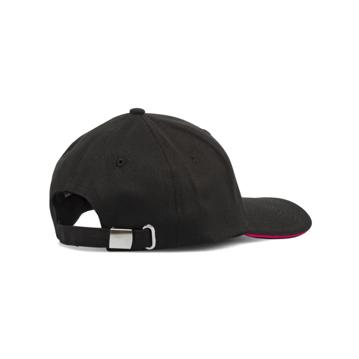 Cappellino Ducati 100 nero con visiera e dettaglio logo