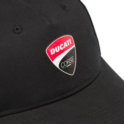 Cappellino nero da Uomo con logo Ducati Corse